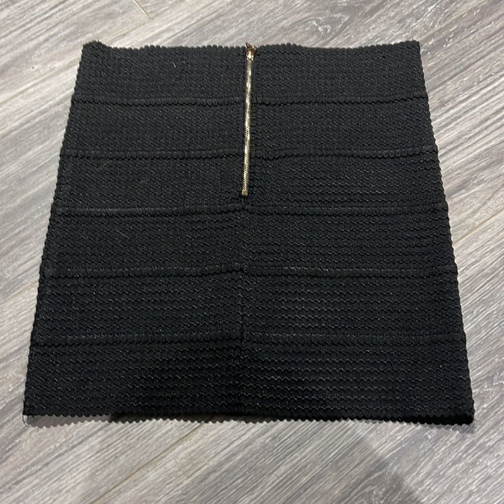 Sugar Rain skirt with gold zipper